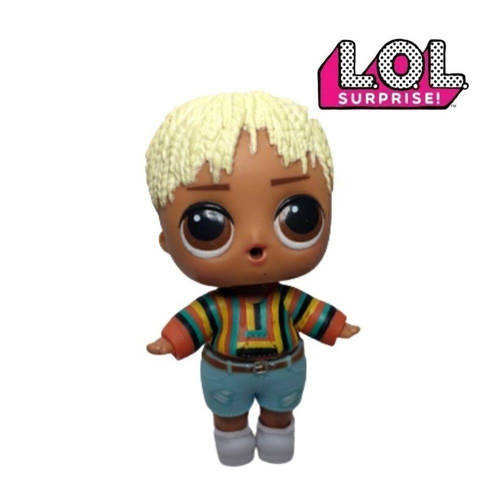 LOL Surprise Boys Series 1 Doll Hip Hop Sunny Vibes Mini Figure Doll Playset